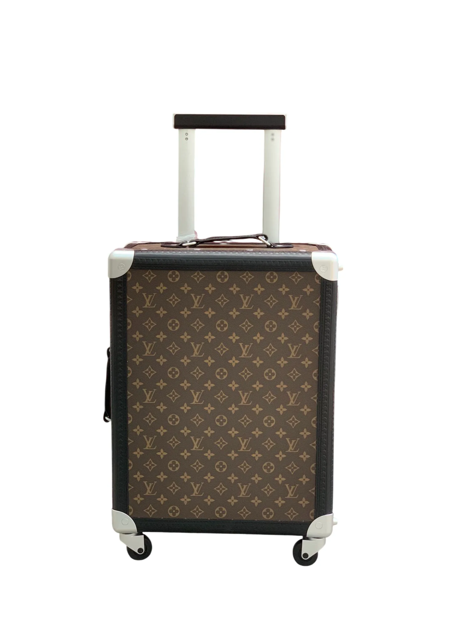 Rolling Trunk “Coffee Black Monogram” Carry-On Suitcase