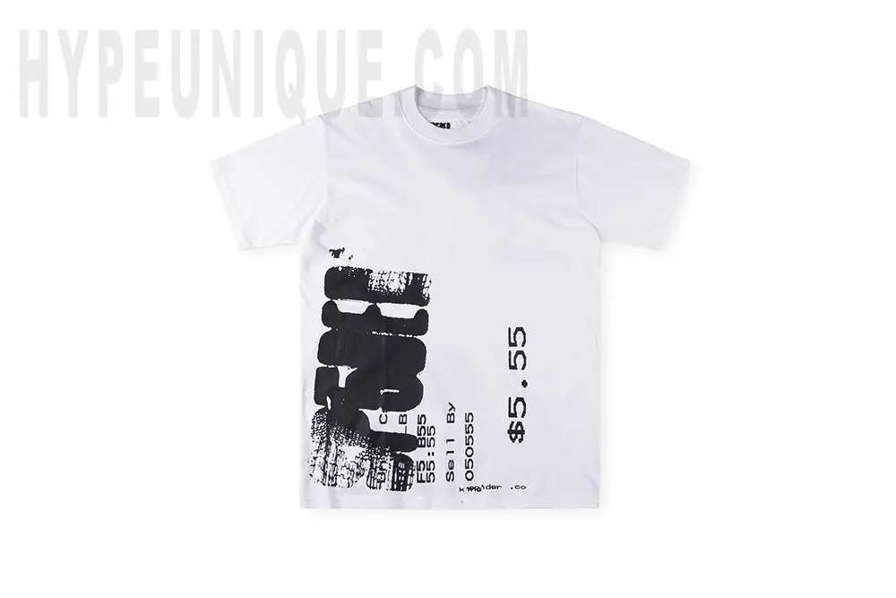 Sp5der Commerce Tee Black Front View
