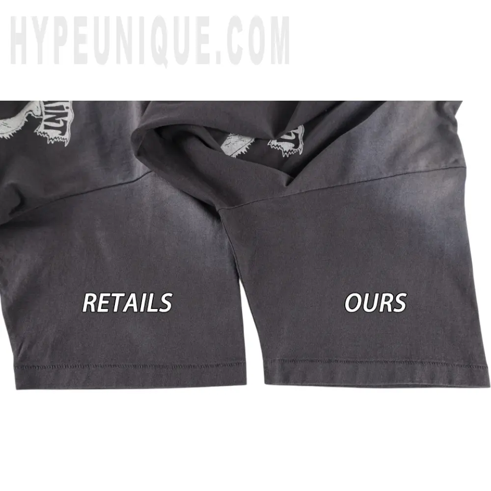 The sleeves of the clothes