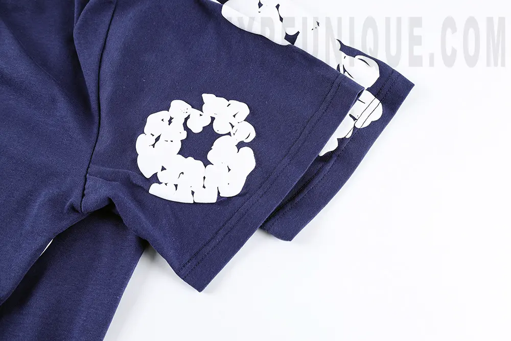 Denim Tears Cotton Wreath-Print T-Shirts