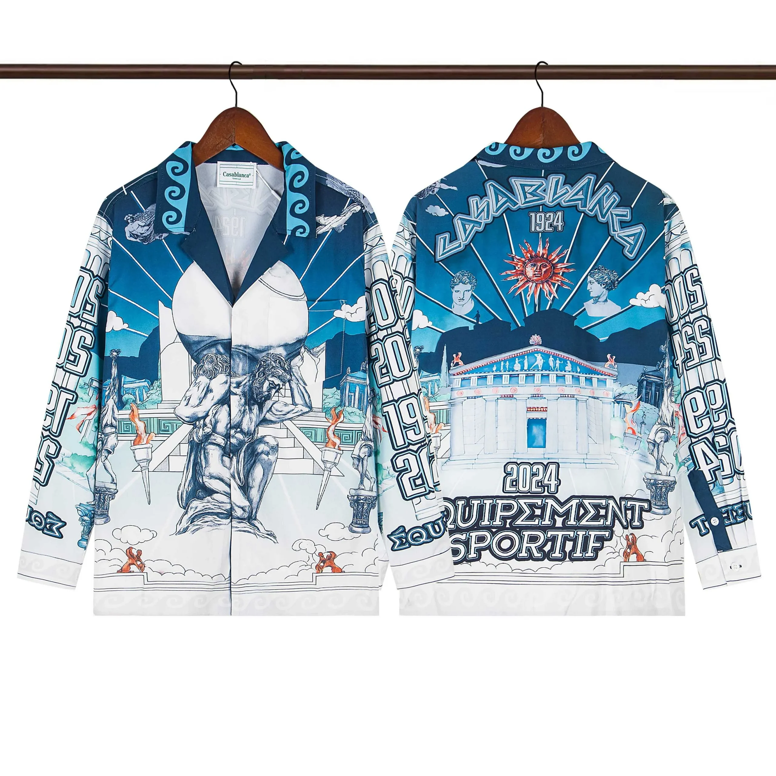 C-Blanca Atlas Equipement Sportif Silk Shirt