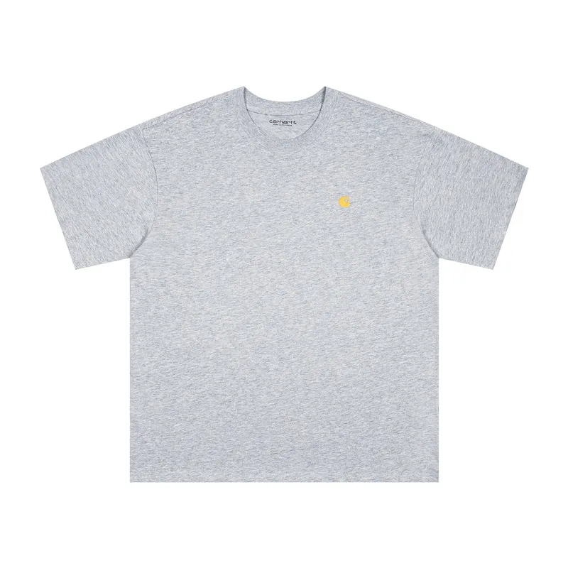 Carhartt WIP Embroidered Logo T-Shirt - Gray
