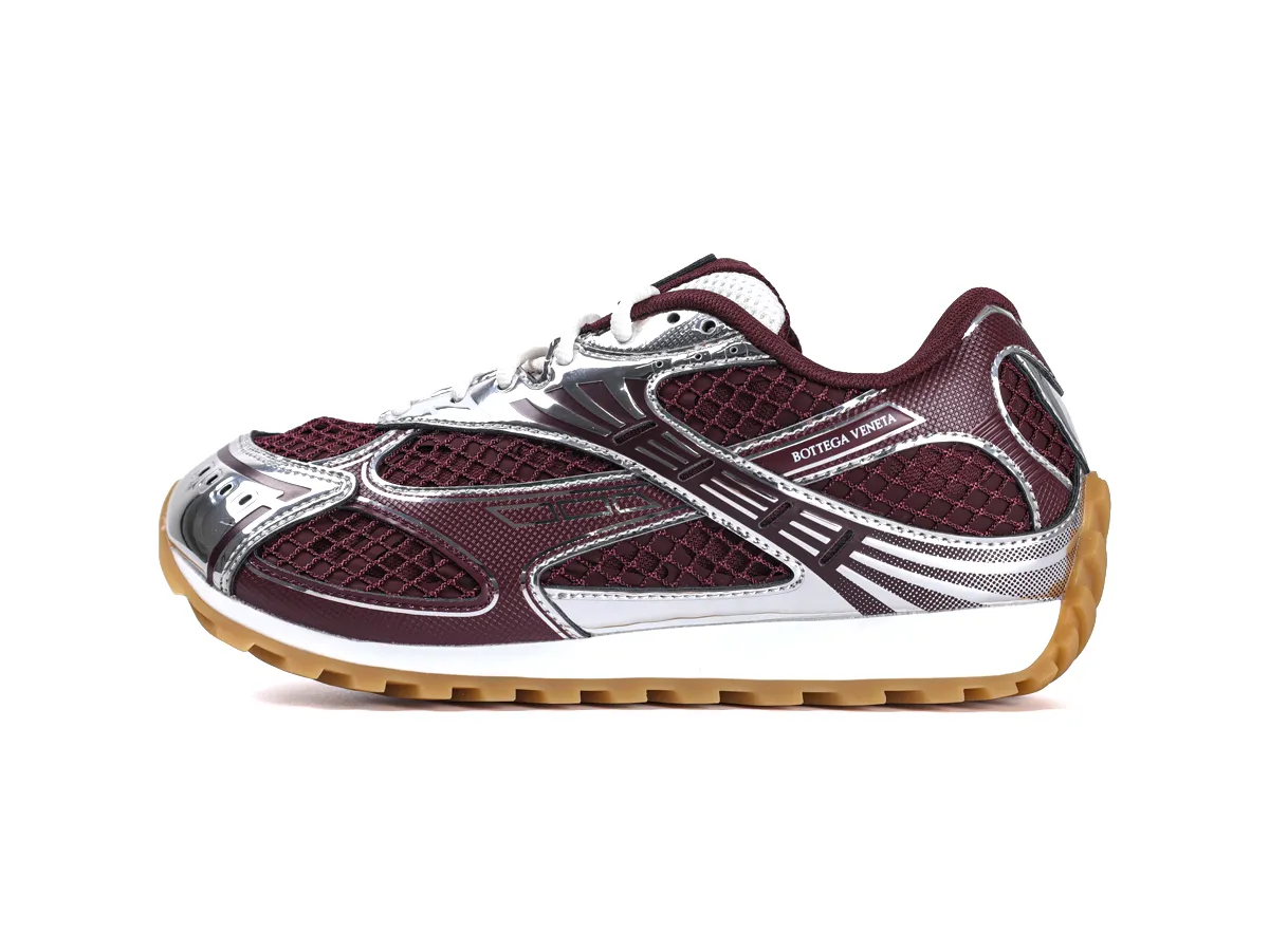 BV Orbit Sneakers Barolo Silver Left Side View