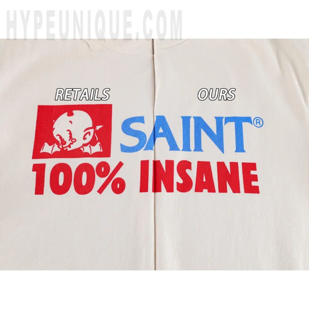 Printed graphic on the front of the garment