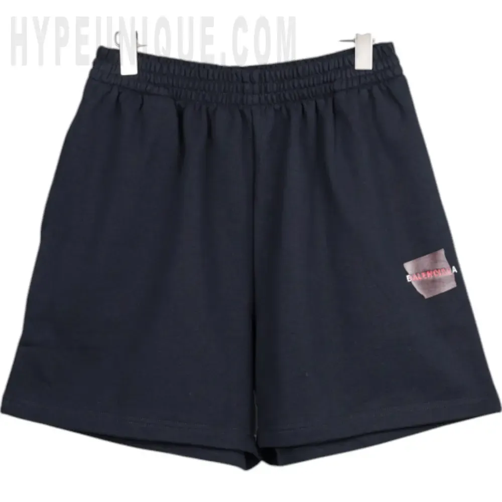 Men’s Taped Back Shorts in Faded