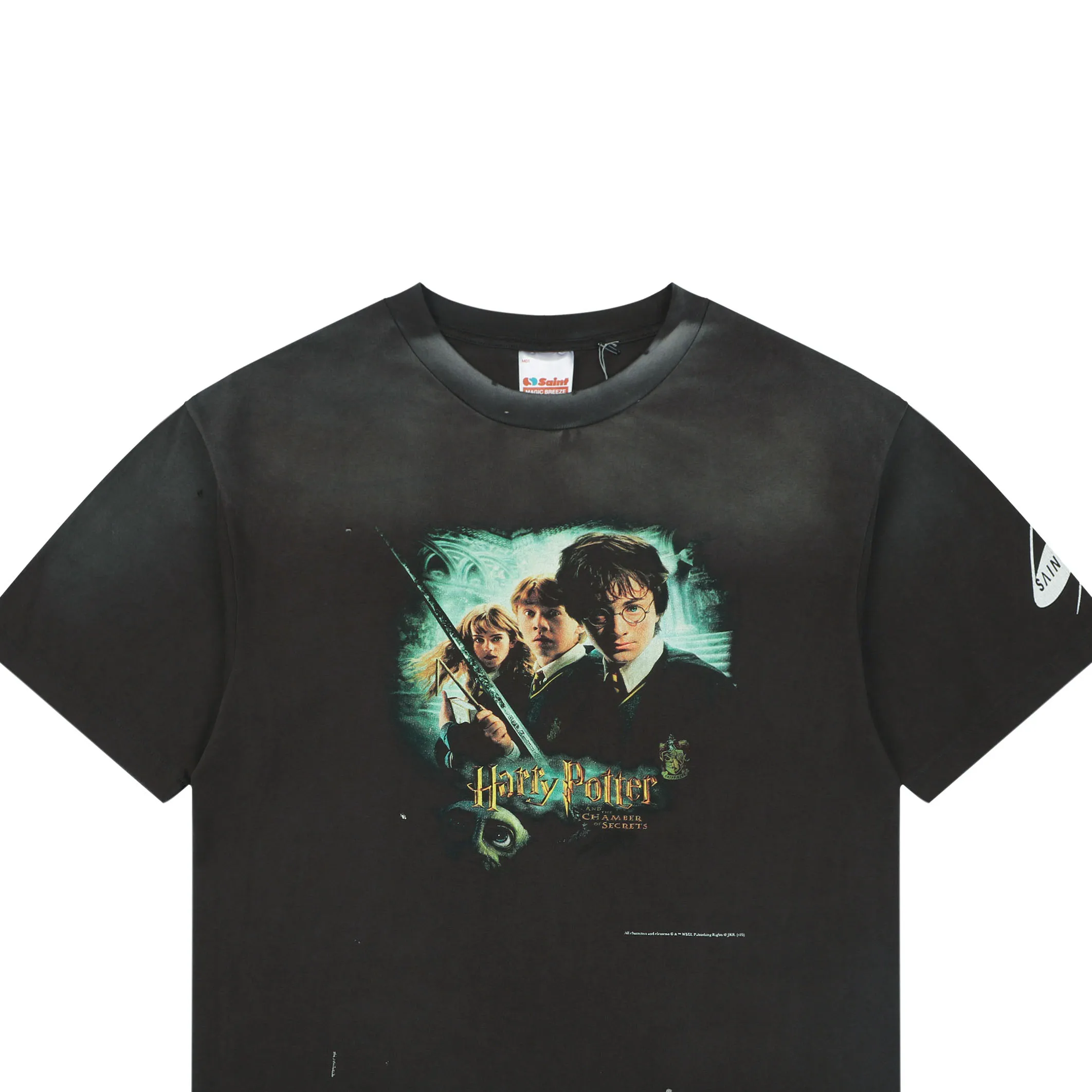 Saint Michael Harry Potter Chamber of Secrets Vintage Washed T-Shirt Details