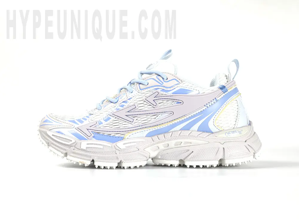 Detailed front view of the inner side of the left foot