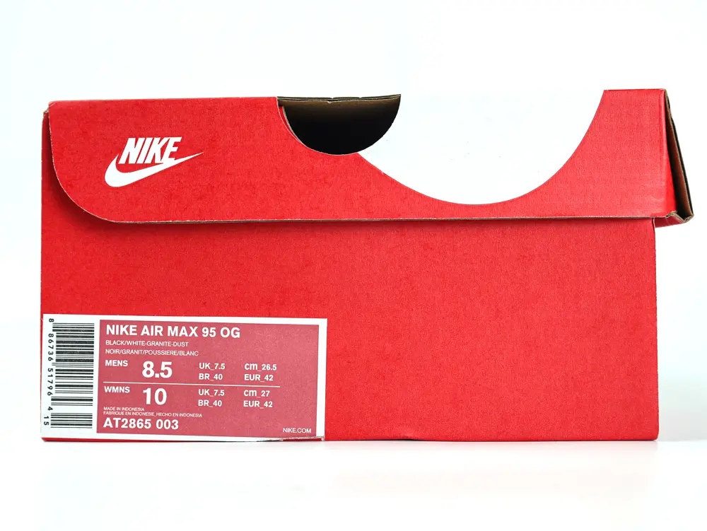 The red shoe box
