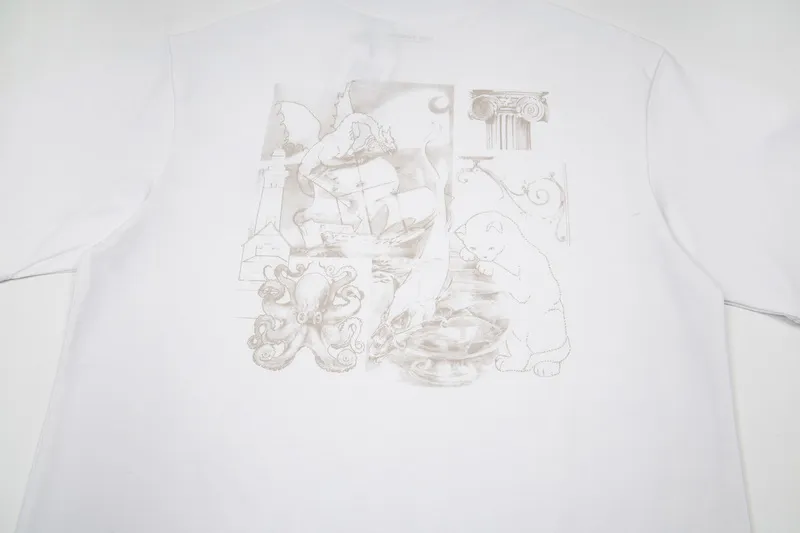 Logo in back of T-Shirt