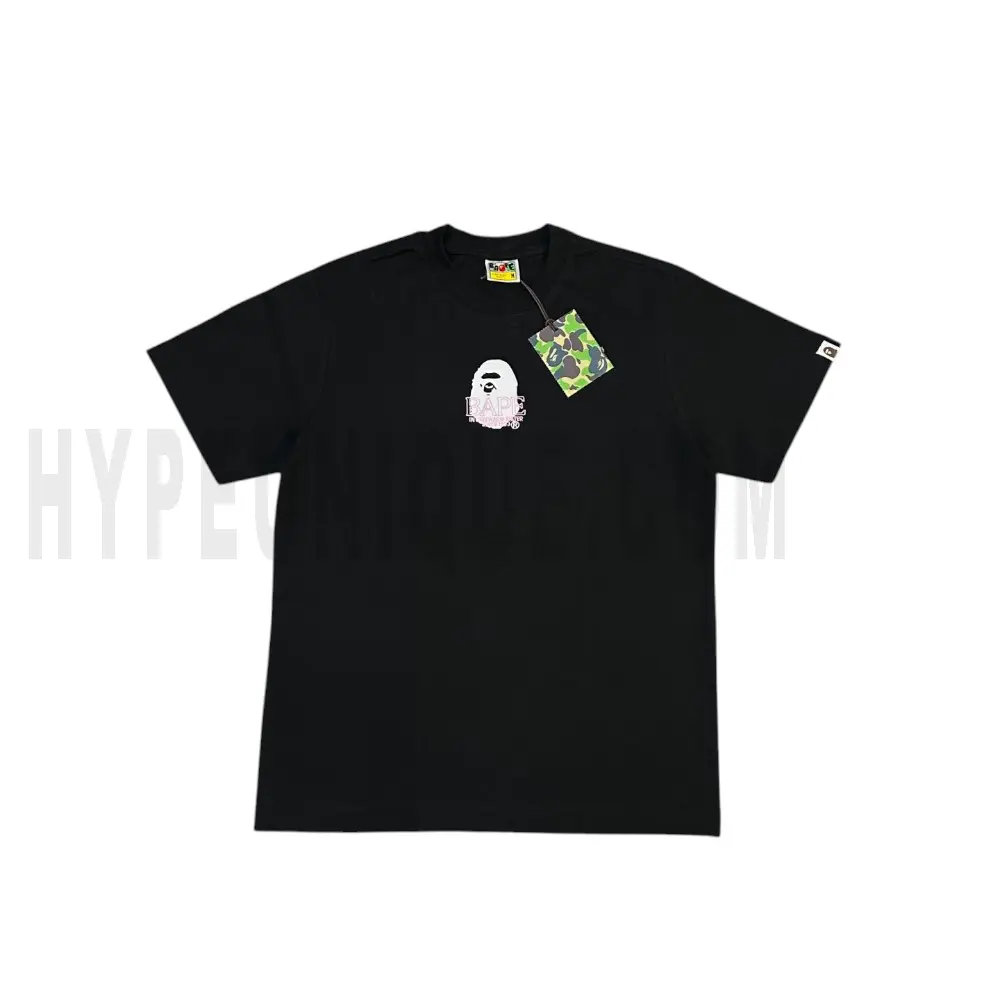 The front of the black clothes