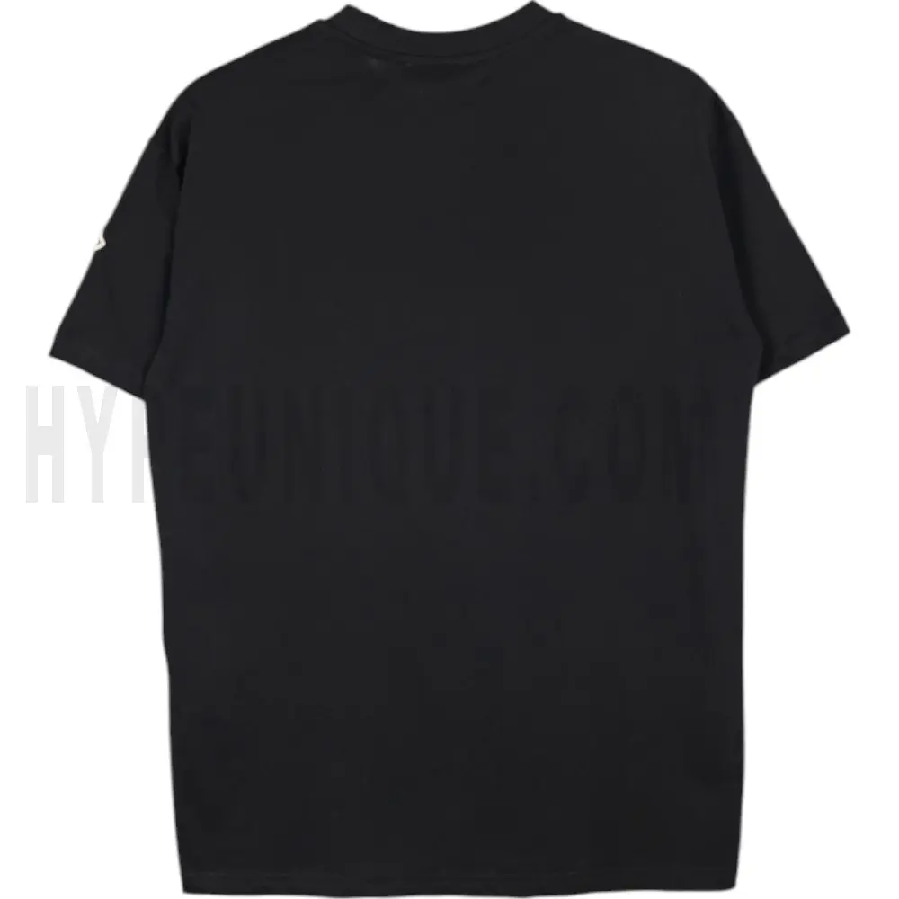 The back of the black clothes
