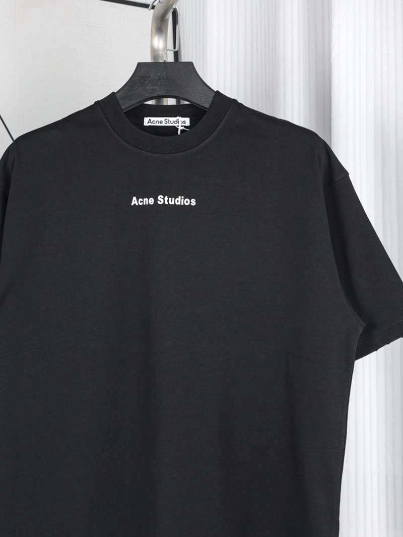 Acne 1996 Silicone Letter Print T-Shirt