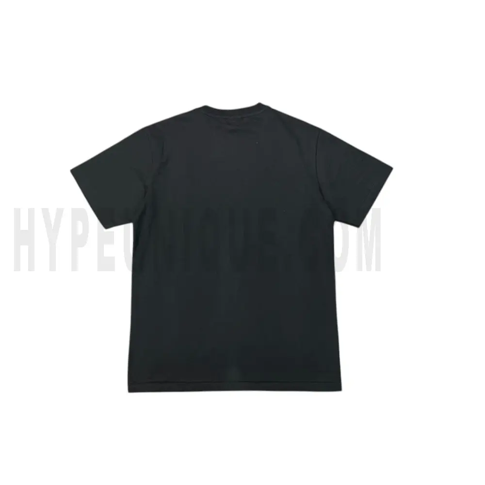 The back of the black clothes