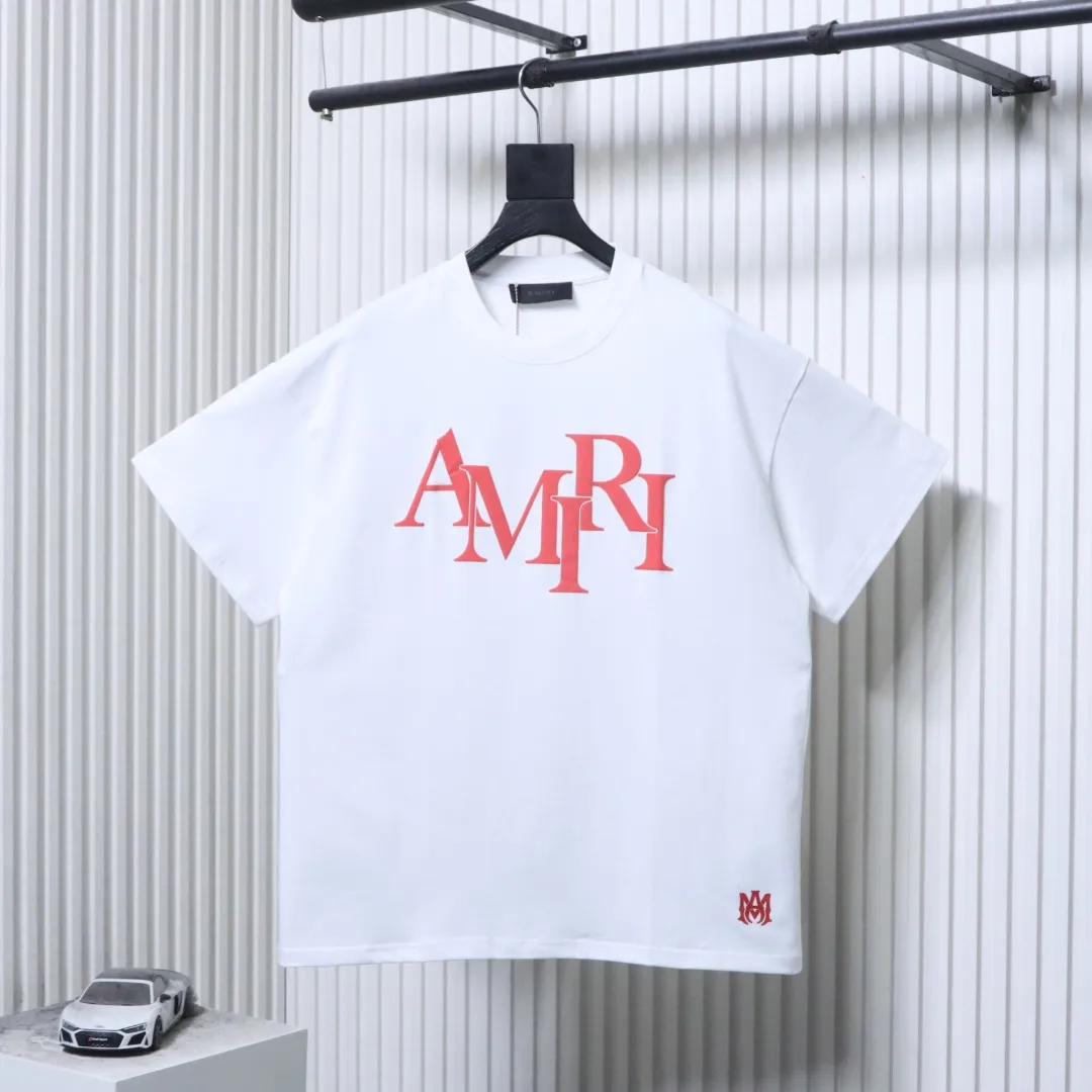 Amiri Logo Foam Print T-Shirt