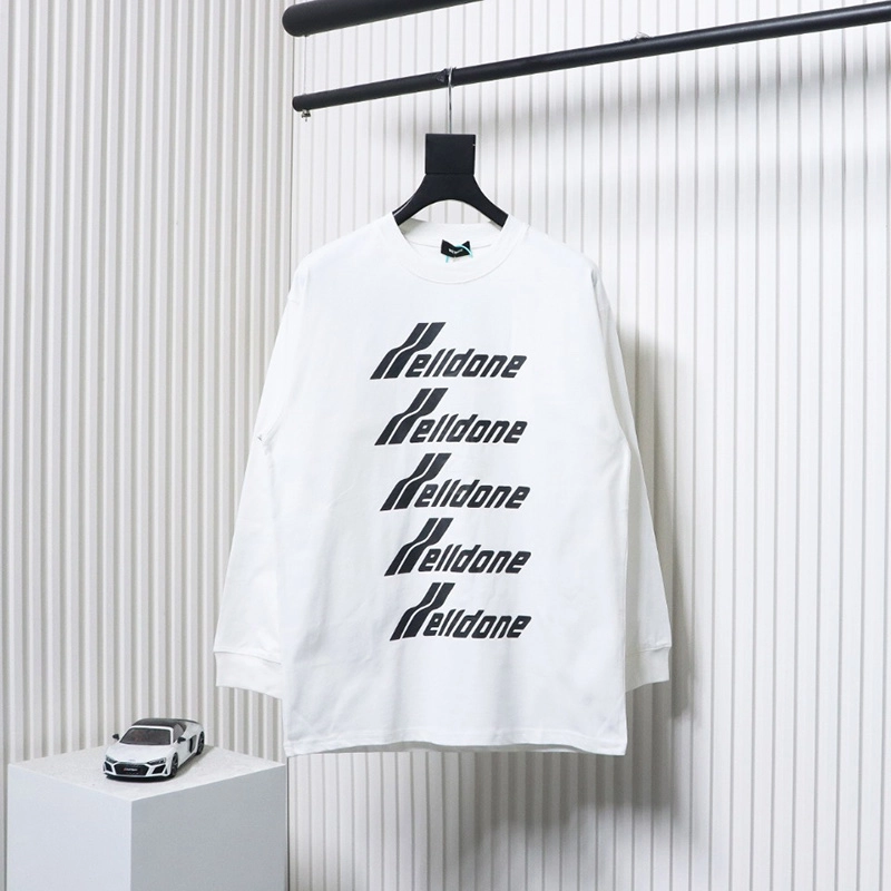 Classic Bullet Screen Letter Printed T-Shirt