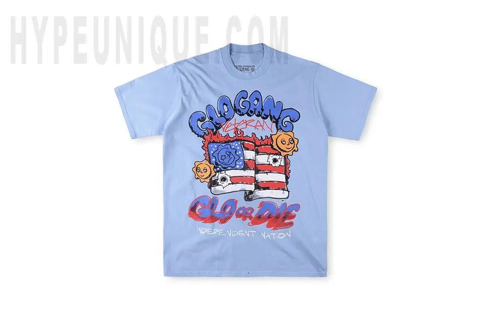 Glo Gang or Die Veteran Tee