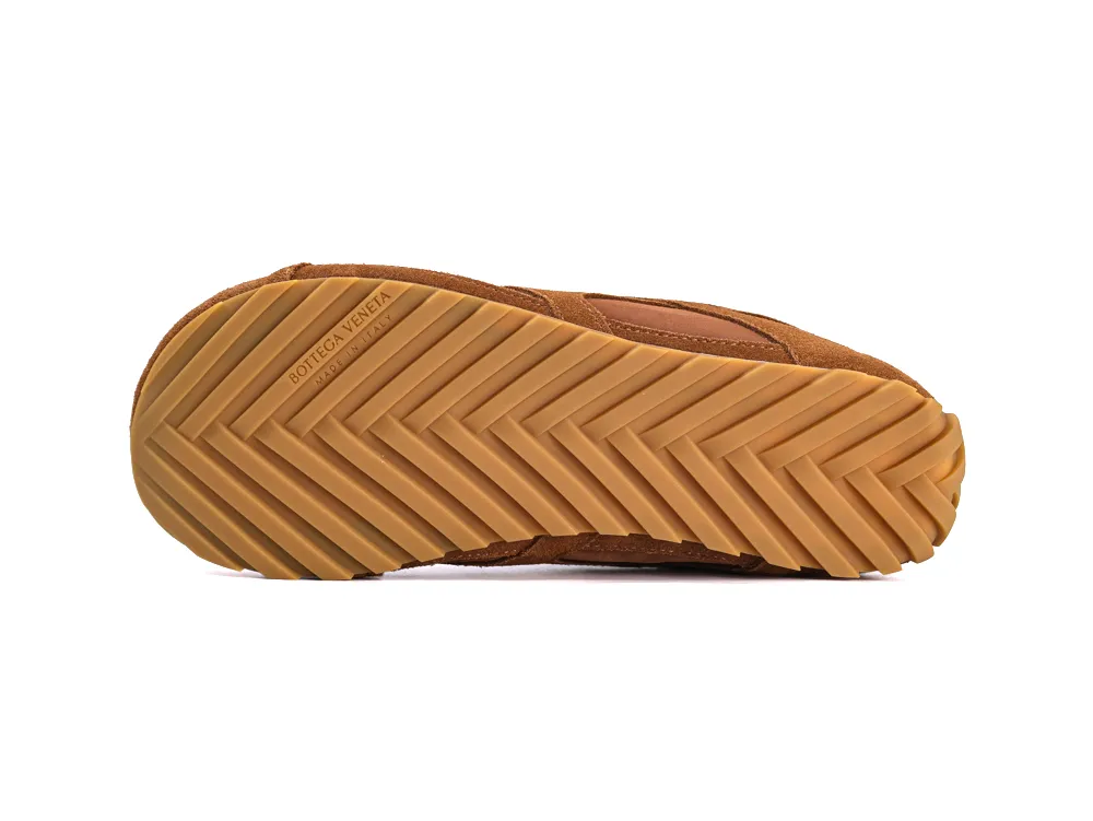 BV Orbit Flash Sneakers Amber Gum Outsole View