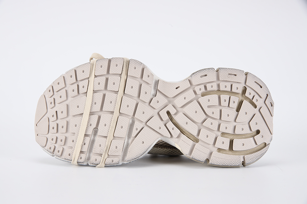 BALENCIAGA Men's 3XL Mesh Runner Quality Reps 9110 BEIGE/EGGSHELL