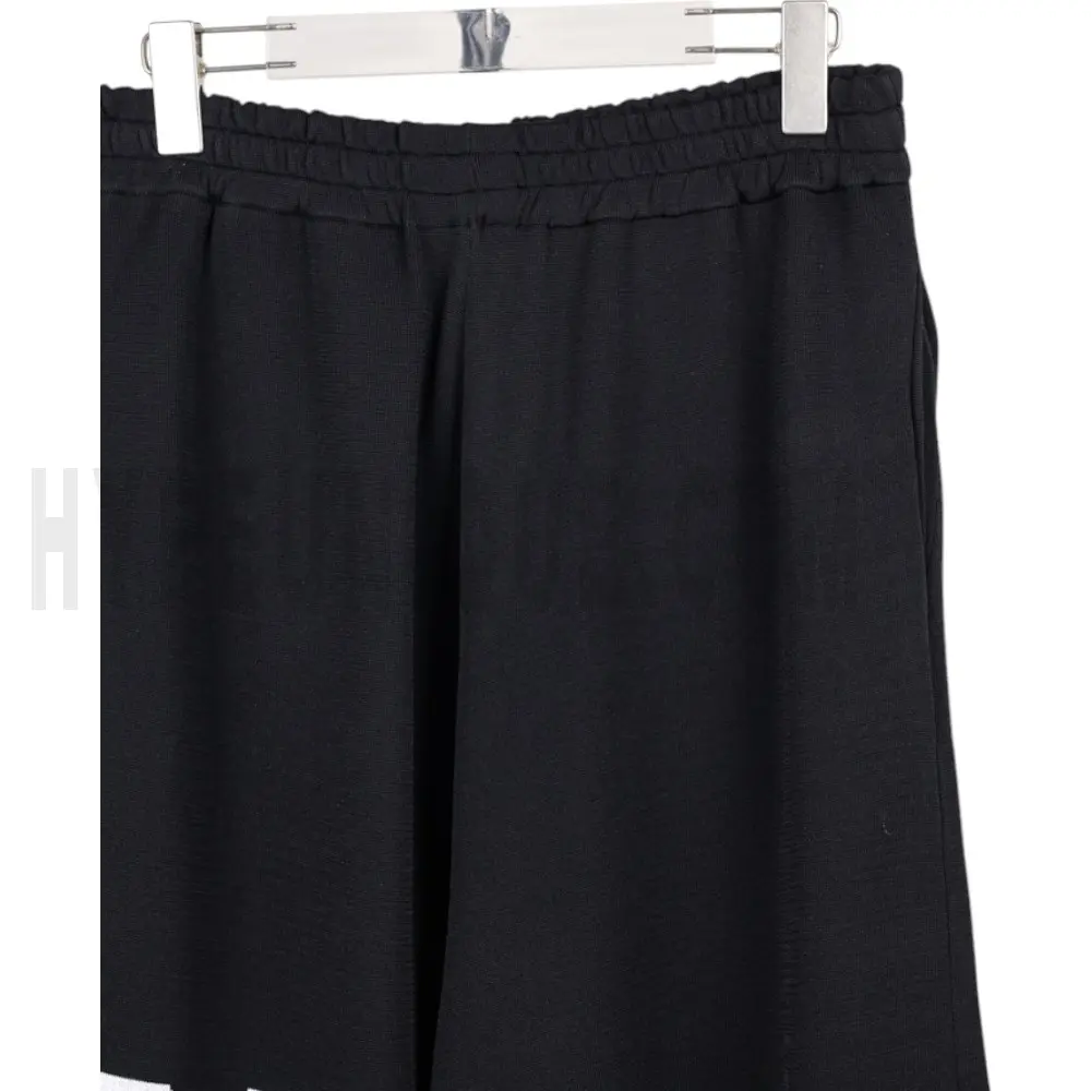 The front of the shorts