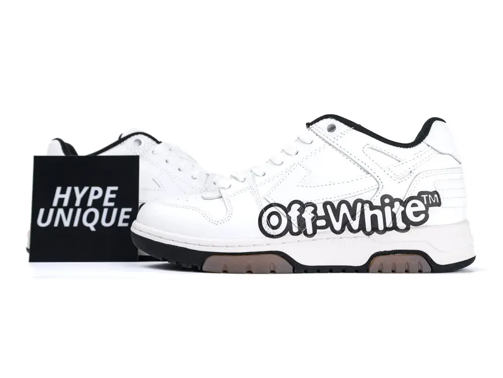 Off-White Out of Office Low ‘Logo Print – White Black’