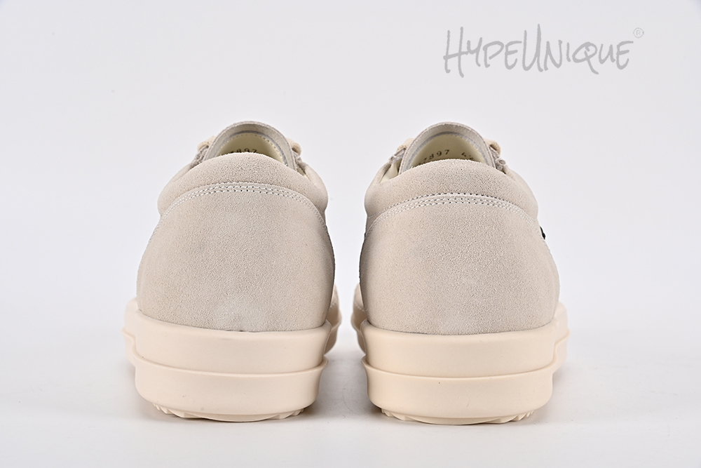 RICK OWENS FW23 LUXOR VINTAGE SNEAKS IN VELOUR