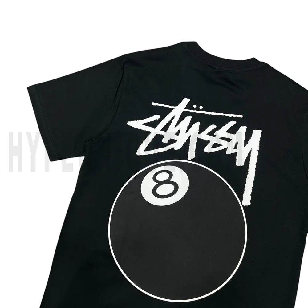 The print of the black clothes