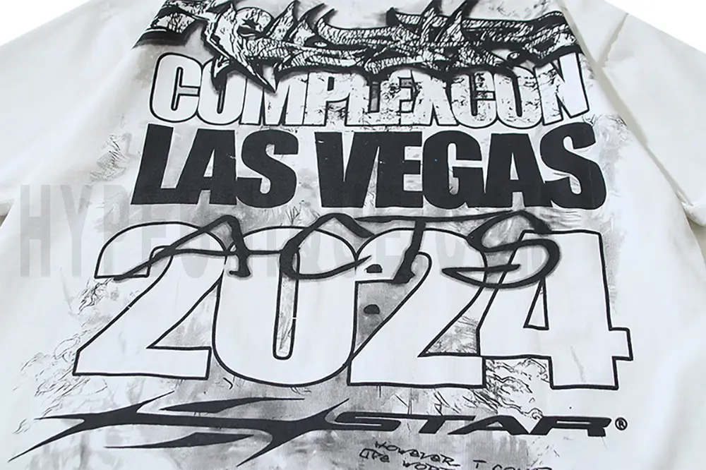 Head-turning graphic print with insane details.