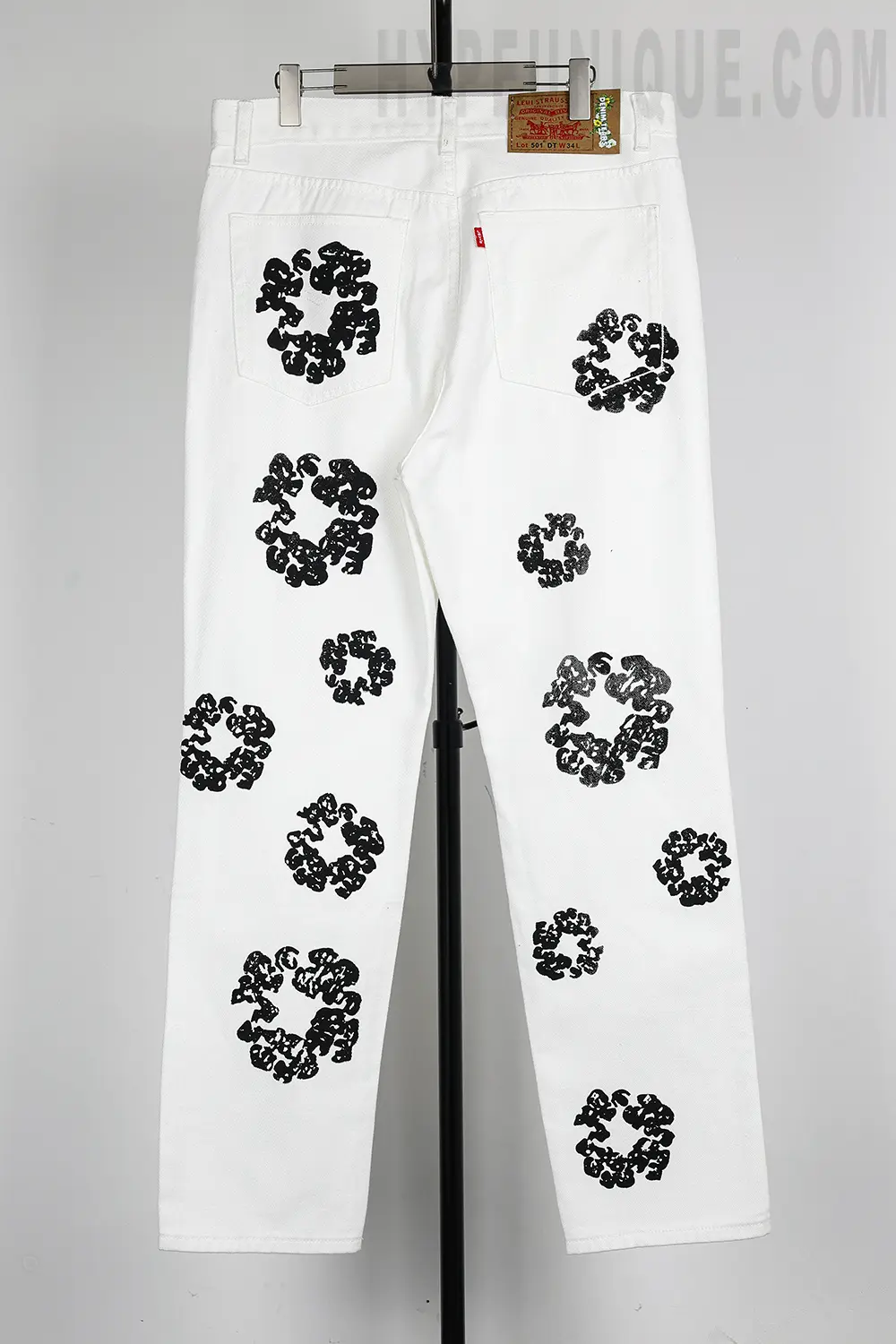 the back side