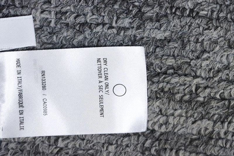 Double Sleeve Webbing Armband Cardigan Sweater