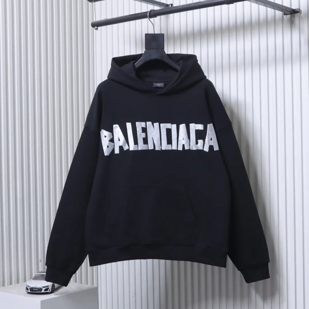 BLCG Classic Tape Distressed Hoodie