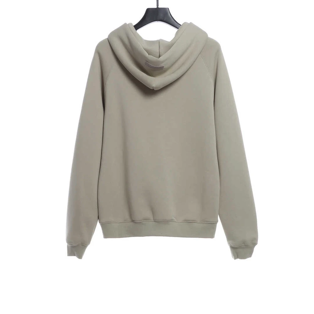 1977 Flocking fleece Hoodie(Black /Green /Grey /Beige）