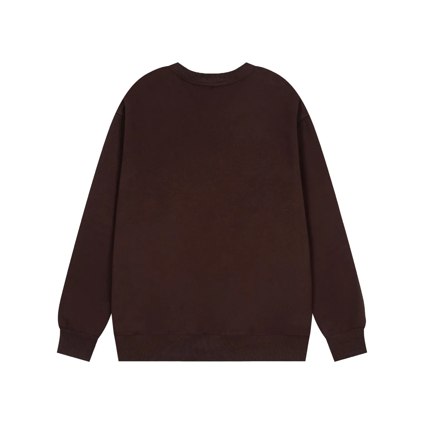 Back Stussy x N1ke Embroidered Fleece Crewneck Sweatshirt