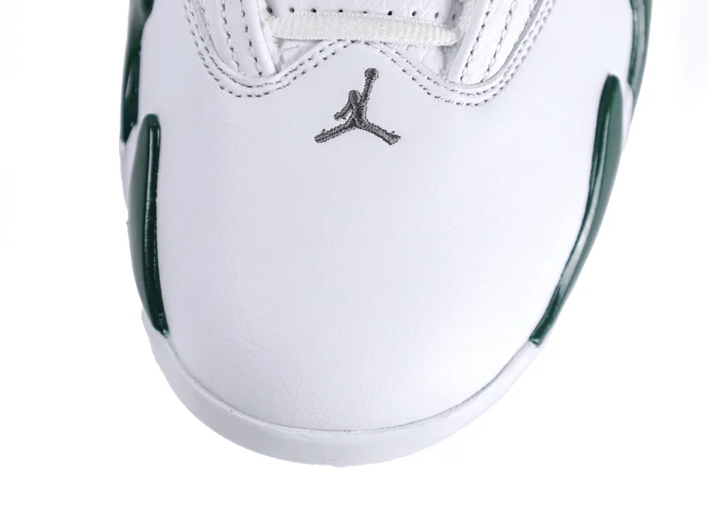 Jordan 14 Retro Forest Green Top View