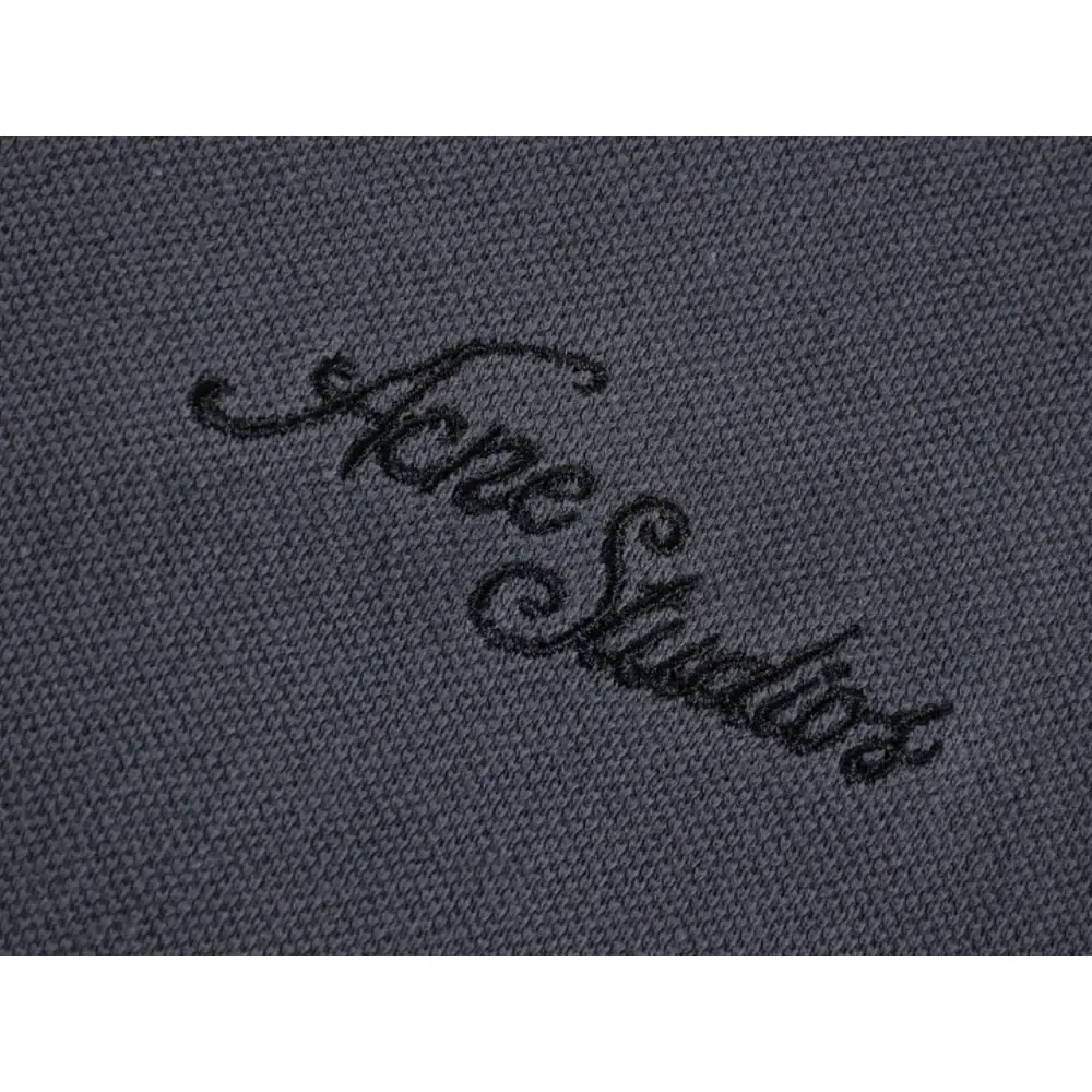 Embroidered graphic on the front of the clothes