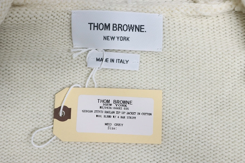 TB 4-Bar Rose Wool Hooded Jacket