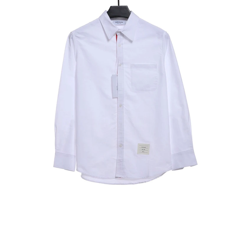 Placket Webbing Long-Sleeved Shirt