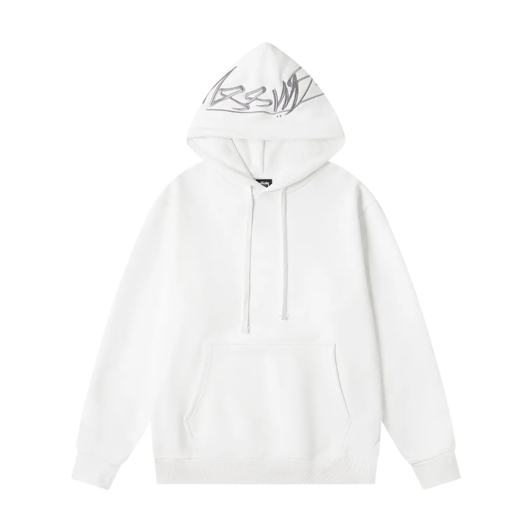 Stussy Script Embroidered Pullover Hoodie