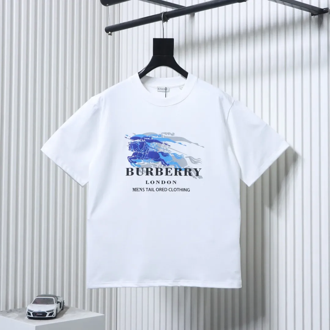 Double Equestrian Print T-Shirt