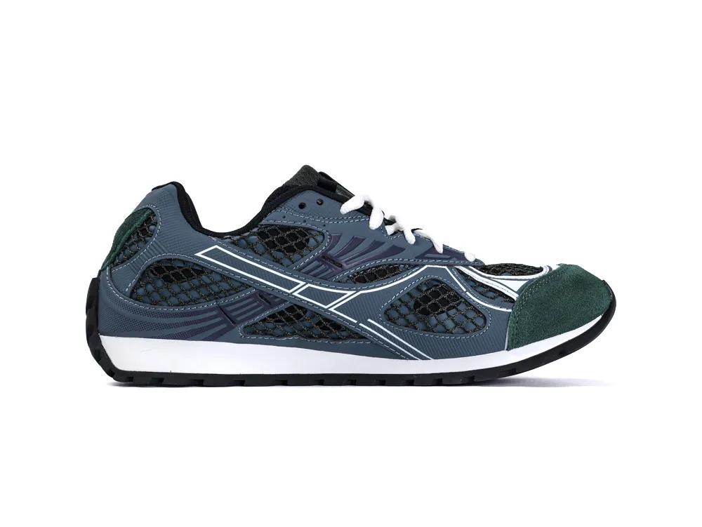 Bottega Veneta Orbit Sneaker Dark Green Right Side View