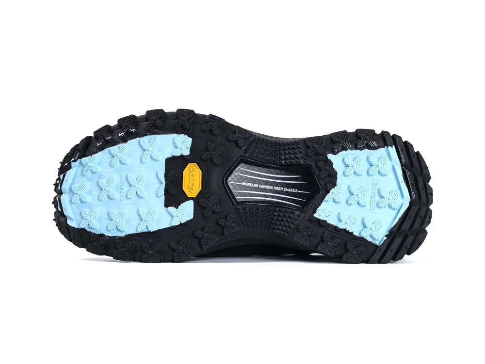 the black and blue out sole