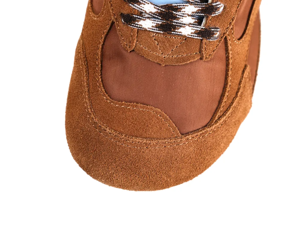 BV Orbit Flash Sneakers Amber Mesh Toe Detail