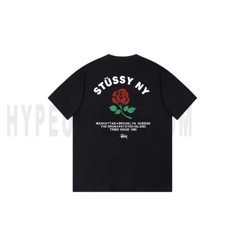 The back of the black clothes