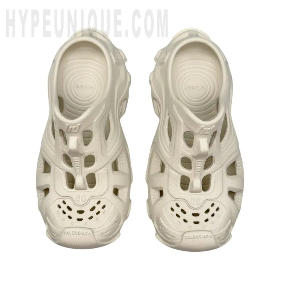The pair of shoes
