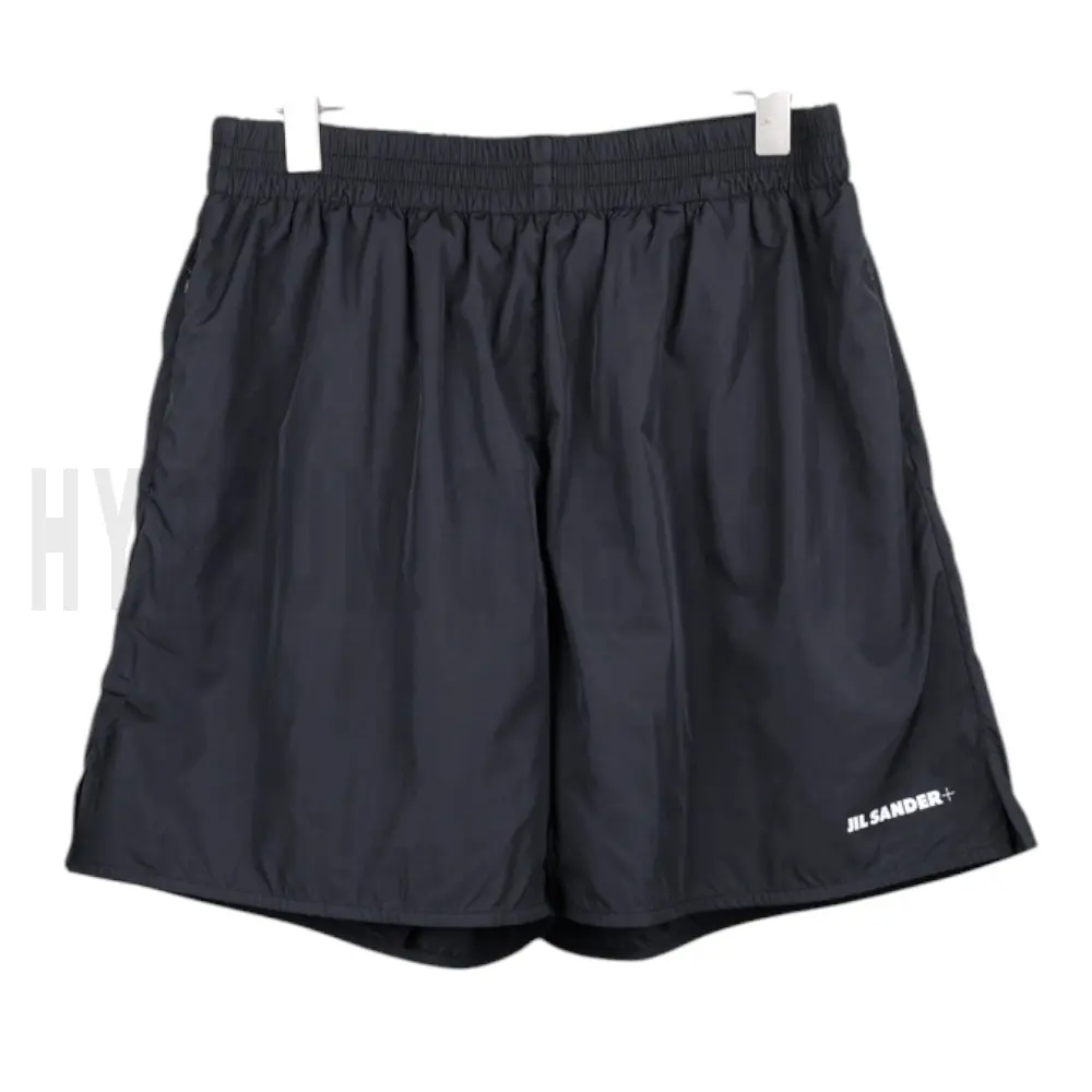 Black Logo Swim Shorts