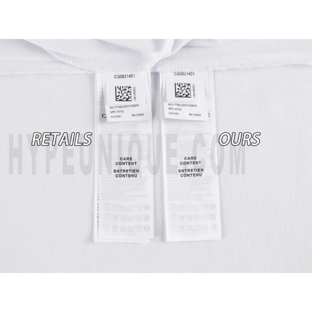 Washing Label Comparison Diagram