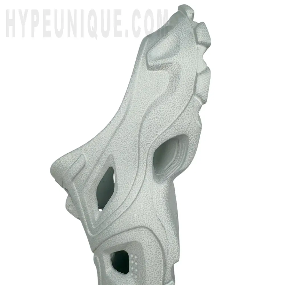 The side of shoes