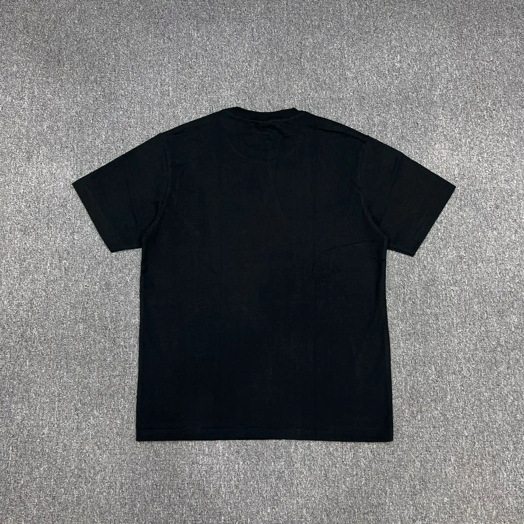 Back BAPE Honeycomb Camo Ape Head Logo Print Cotton T-Shirt