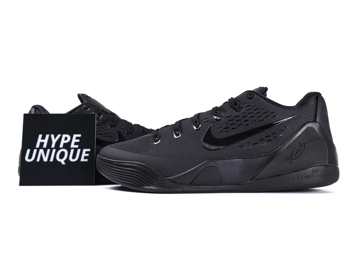 Kobe 9 Elite Low EM Protro TB “Triple Black”