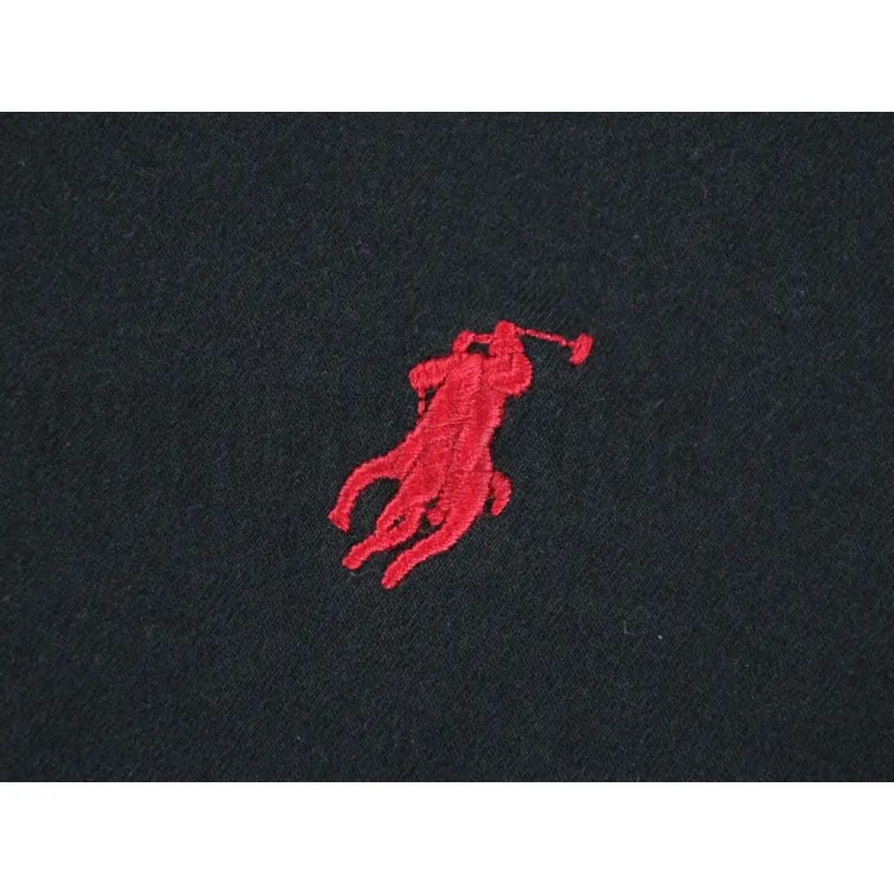 Embroidered graphic on the front of the T-shirt