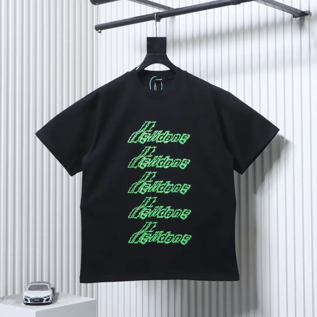 Well Done Liquid Logo Print T-Shirt